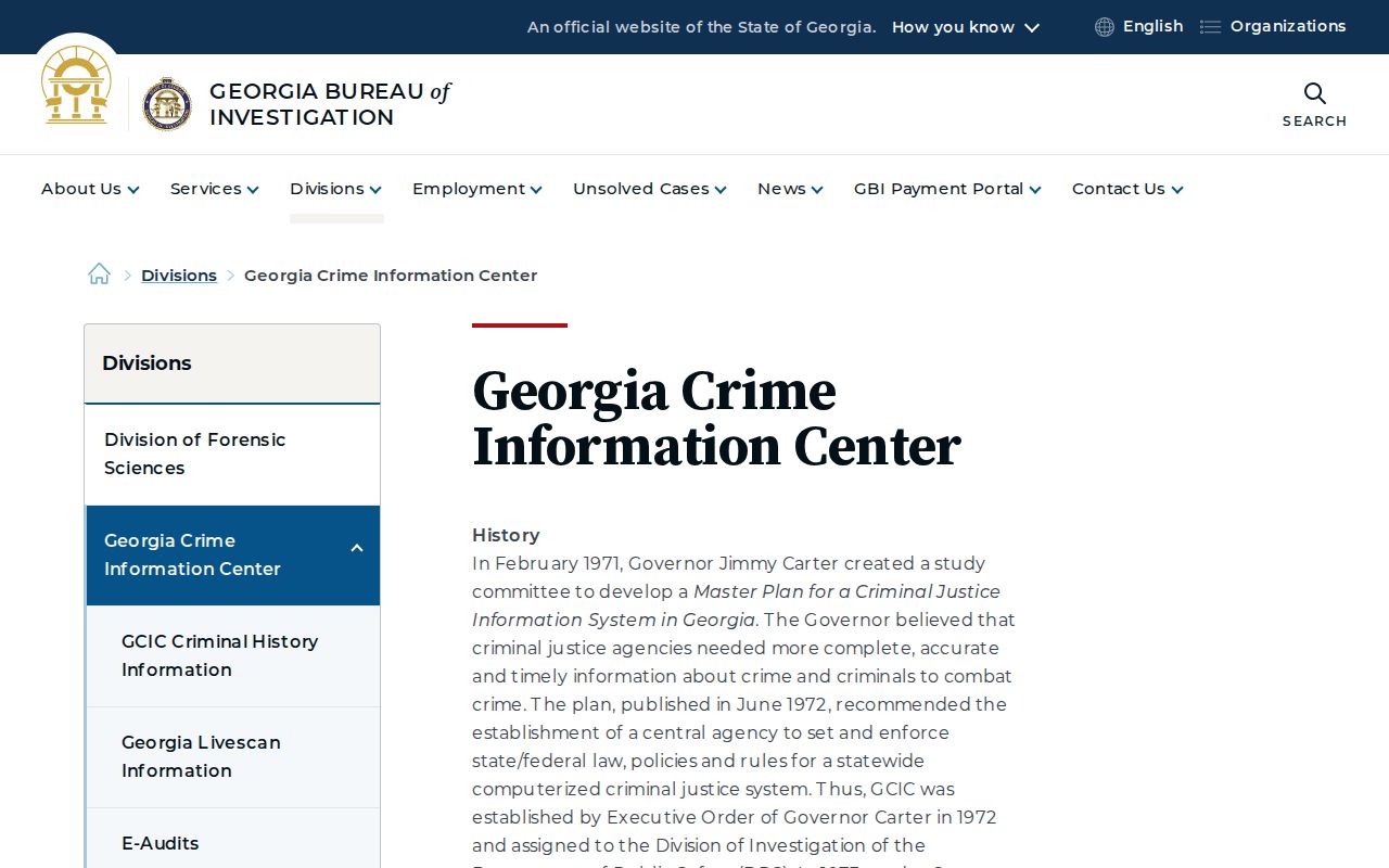 Cherokee County arrest records and GCIC overview